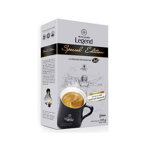 Cà phê hòa tan Special Edition 3in1-Trung Nguyên, hộp (225g/9gói*25g).