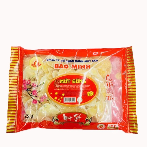 Mứt gừng Bảo Minh, túi (150g).