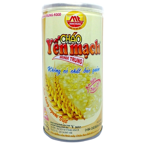 Cháo yến mạch-Minh Trung, hộp (365g),