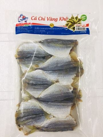 Cá chỉ vàng khô-HTK Food (250g).