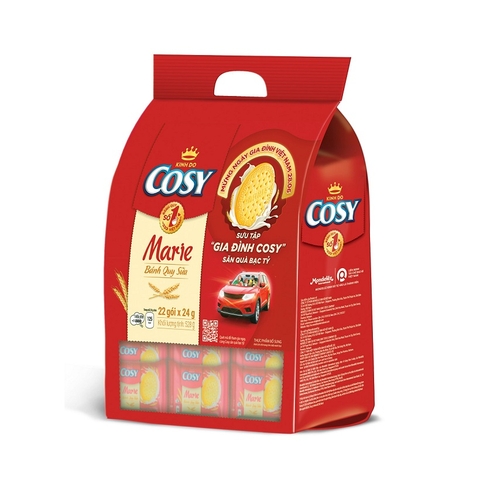 Bánh quy sữa Marie, Cosy-Kinh Đô, túi (528g).
