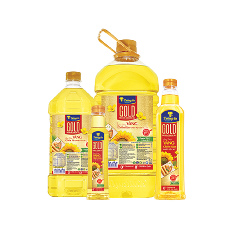 Dầu ăn Gold Fremium-Tường An, can (2lít),
