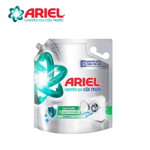 Nước giặt Ariel cửa trước, hương downy nắng sớm, túi (3.2kg).