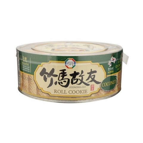 Bánh quy cuộn, vị dừa-Joongma-go, Hàn Quốc, hộp (365g),