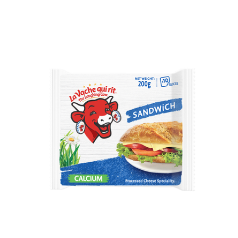 Phô mai lát con bò cười Sandwich-La Vache qui rit Sandwich Calsium (200g),