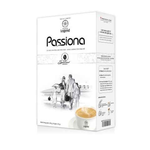 Cà phê hòa tan, cho phái đẹp Passiona-Trung Nguyên (224g/16g*14 gói).