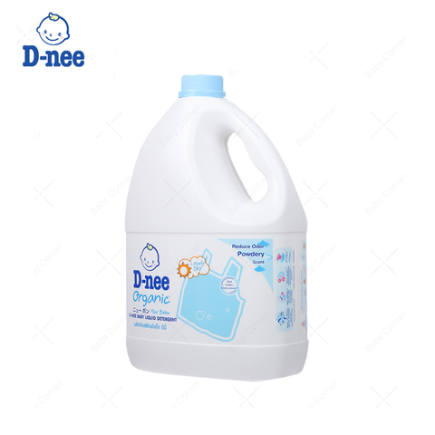 Nước giặt quần áo em bé D-nee xanh da trời, can (3lít).