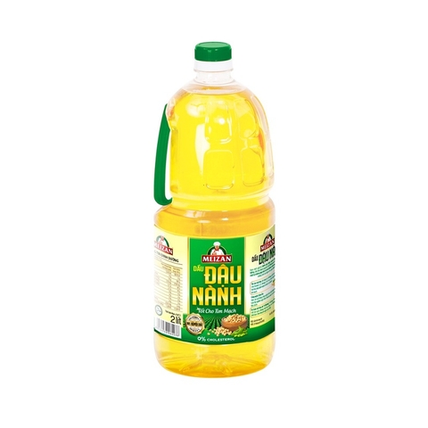 Dầu ăn đậu nành Meizan, chai (2lít),