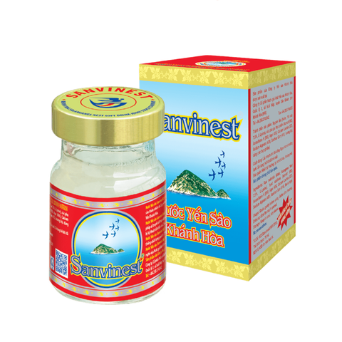 Nước yến sào Sanvinest không đường, lọ (70ml).