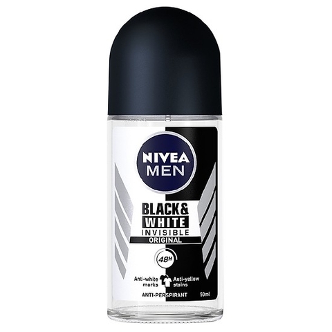 Lăn khử mùi Nivera nam Black & White (50ml)