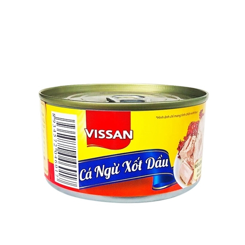 Cá ngừ xốt dầu Vissan, hộp (170g),