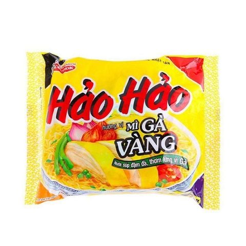 Mì Hảo Hảo, hương vị mì gà vàng (74g),