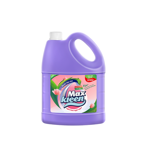 Nước lau sàn Max kleen-ngàn hoa ngọt ngào, can (3.6kg).