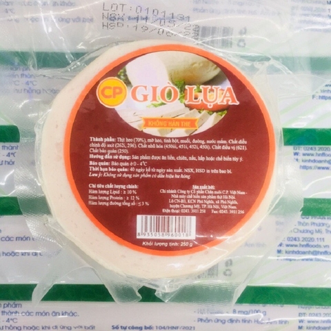 Giò lụa CP (250g).