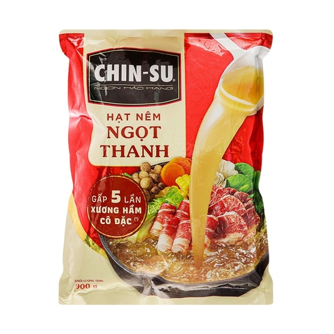 Hạt nêm ngọt thanh Chin-su, túi (900g),