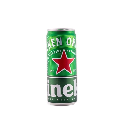 Bia Heineken Original, lon (330ml, 5%).