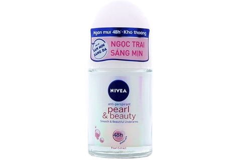 Lăn khử mùi Nivea nữ, ngọc trai sáng mịn (25ml)