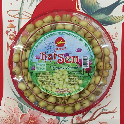 Hạt sen sấy Minh Việt, hộp (250g),