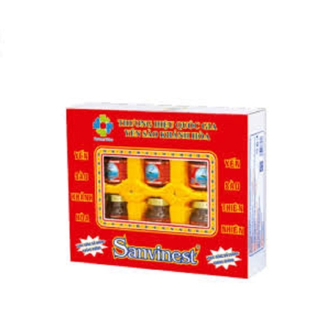 Nước yến sào Savinest không đường, hộp (70ml*6lọ).