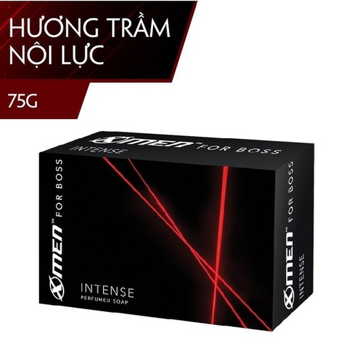 Xà bông cục X-Men Port Boss Intense, hương trầm nội lực (75g)