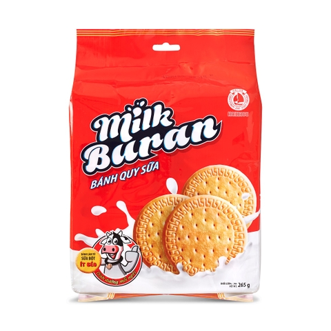 Bánh quy sữa Milk Buran-Hải Hà, túi (265g)