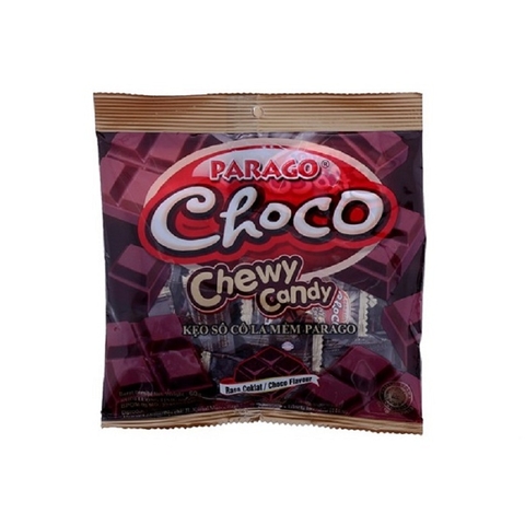 Kẹo socola mềm, Parago Choco Chewy-Indonesia, gói (60g),