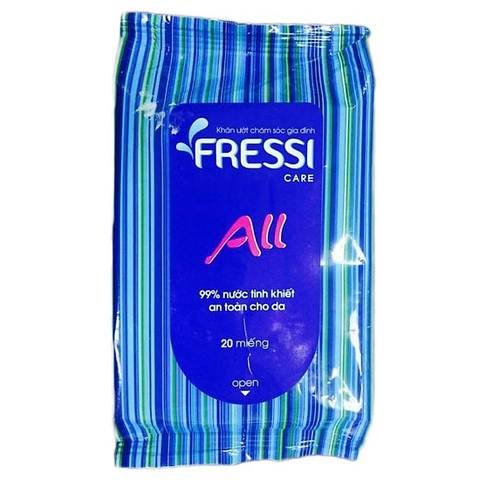 Khăn ướt Fressi All (20 tờ).