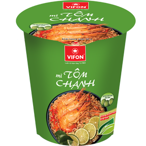 Mì cốc Vifon, mì Tôm Chanh (60g),