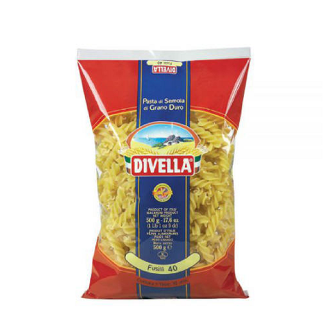 Mì Ý Fusilli 40-Divella, xoắn (500g),