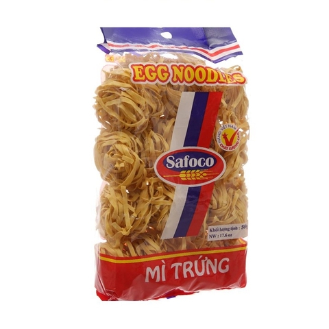 Mì trứng sợi to-Safoco, gói (500g).