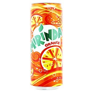 Nước ngọt Mirinda vị cam, lon (330ml)
