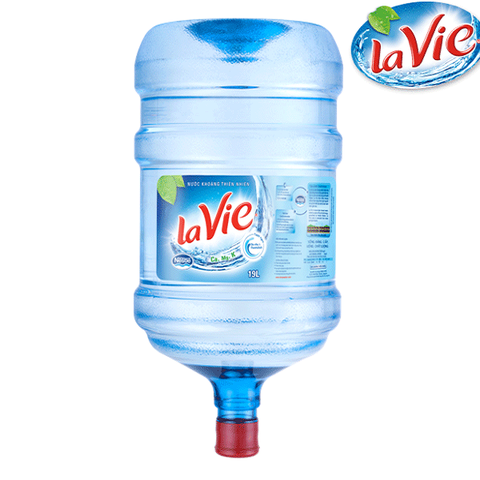 Nước tinh khiết Lavie-Viva, bình úp (18.5lít)-gồm 50k tiền vỏ,