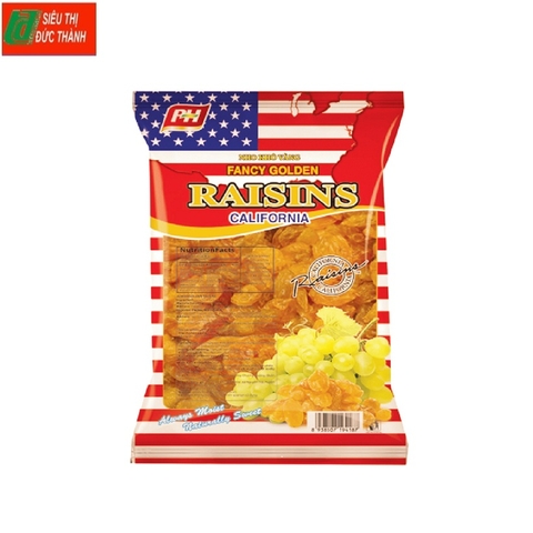 Nho khô vàng Raisins California, PH-Mỹ, túi (300g).