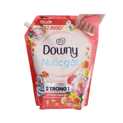 Nước giặt Downy, cam chanh thanh mát, túi (3.05kg).