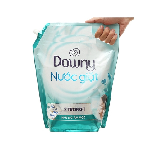 Nước giặt Downy 2 trong 1, khử mùi ẩm mốc, túi (2kg/1.95lít).