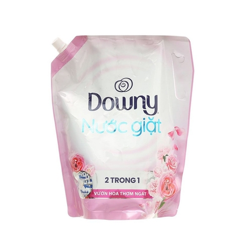 Nước giặt downy 2 trong 1, vườn hoa thơm ngát, túi (2.0kg/1.95lít).