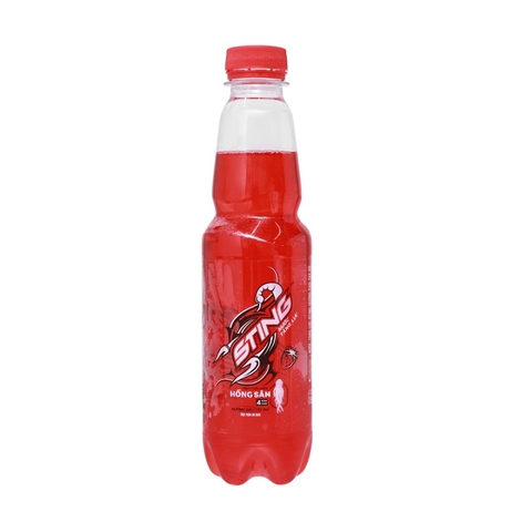 Nước ngọt Sting hồng sâm, chai đỏ (330ml).