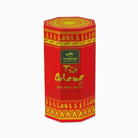 Trà Oolong, thượng hạng-Trà Đại Gia, hộp giấy bát giác (100g).