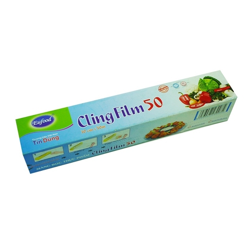 Màng bọc thực phẩm Eufood Cling film50 (30cm*50m),