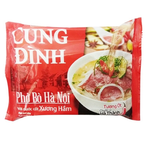 Phở Bò Hà Nội nước cốt xương hầm-Cung Đình, Micoem (68g),