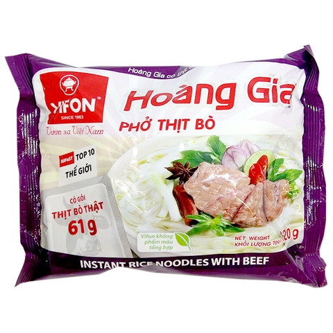 Phở thịt bò Hoàng Gia-Vifon (120g)