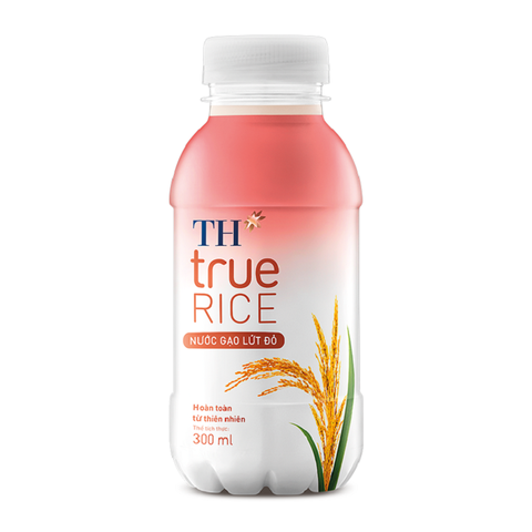 Nước gạo lứt đỏ-TH True, chai (300ml),