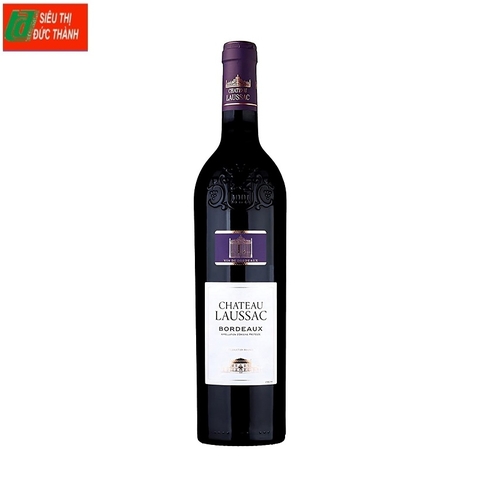 Rượu vang Laussac Chauteau Bordeaux-Pháp, chai (750ml, 13.5%).