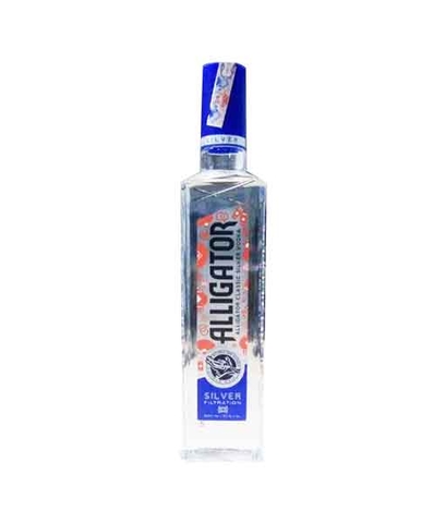 Rượu Vodka cá sấu xanh Alligator Silver, chai (500ml, 30%).