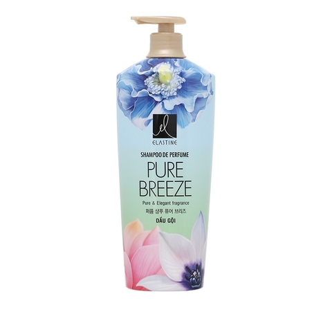 Dầu gội Shampoo de perfume Pure Breeze-Elastine, Hàn Quốc (1000ml),