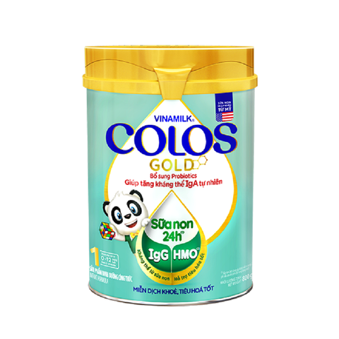 Sữa bột dinh dưỡng Colos Gold 1, 0-12 tháng tuổi-Vinamilk (350g),