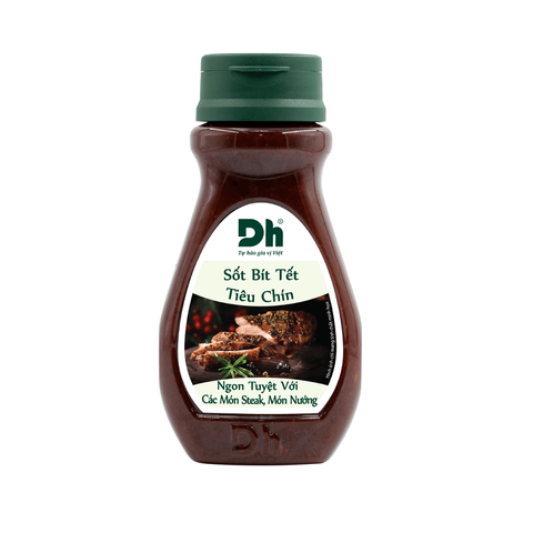 Sốt bít tết tiêu chín BBQ Marinating Sauce-DH Foods (200g),