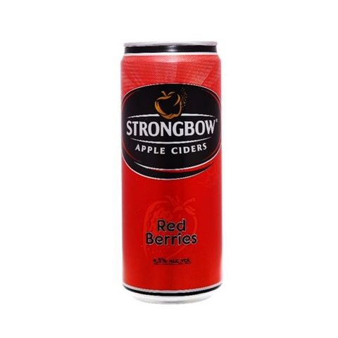 Nước táo lên men, vị dâu đỏ-Strongbow Apple Ciders (330ml, 4.5%).