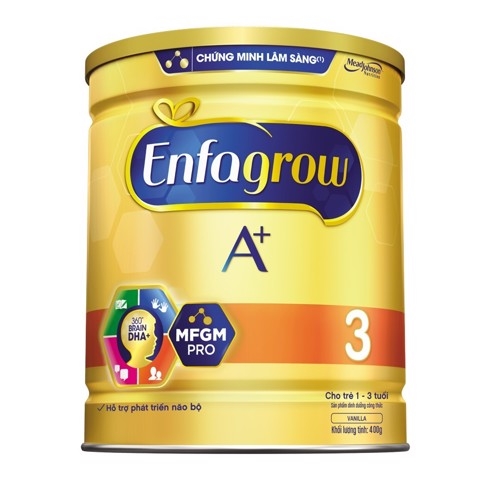 Sữa bột Enfagrow A+ số 3, 1-3 tuổi (400g),