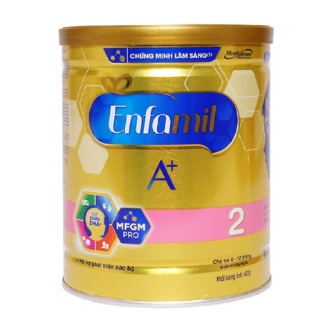 Sữa bột Enfamil A+ số 2, 6-12 tháng (400g),